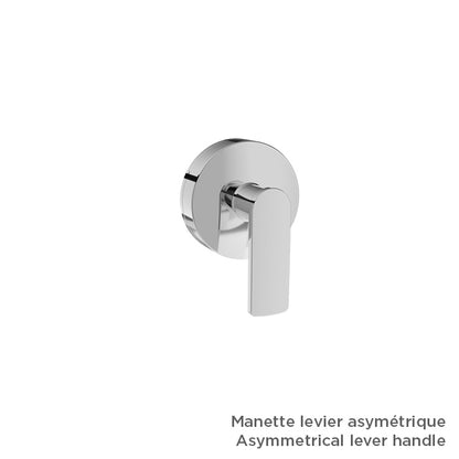 Baril Air B80 T80-9649-00 Chrome with optional handle choices, sold separately; rough-in sold separately