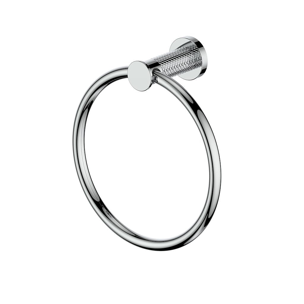 Vogt Drava Towel Ring in Polished Chrome - BA.0108.CC