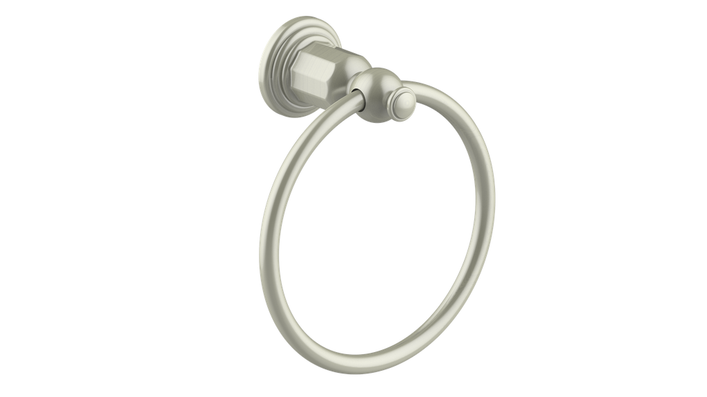 Vogt Carinthia Towel Ring in Brushed Nickel – BA.0110.BN