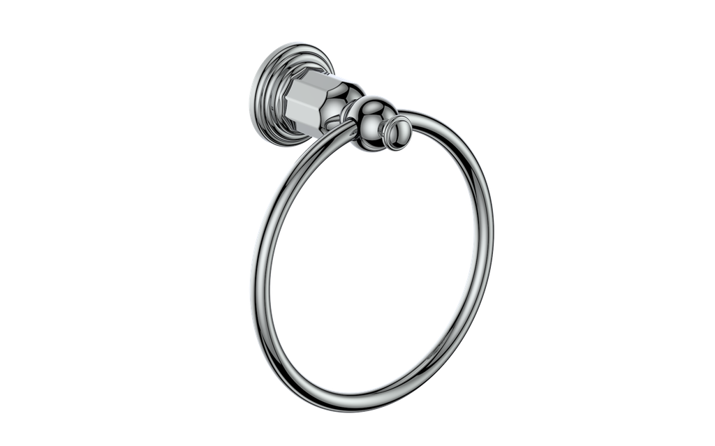 Vogt Carinthia Towel Ring in Polished Chrome – BA.0110.CC