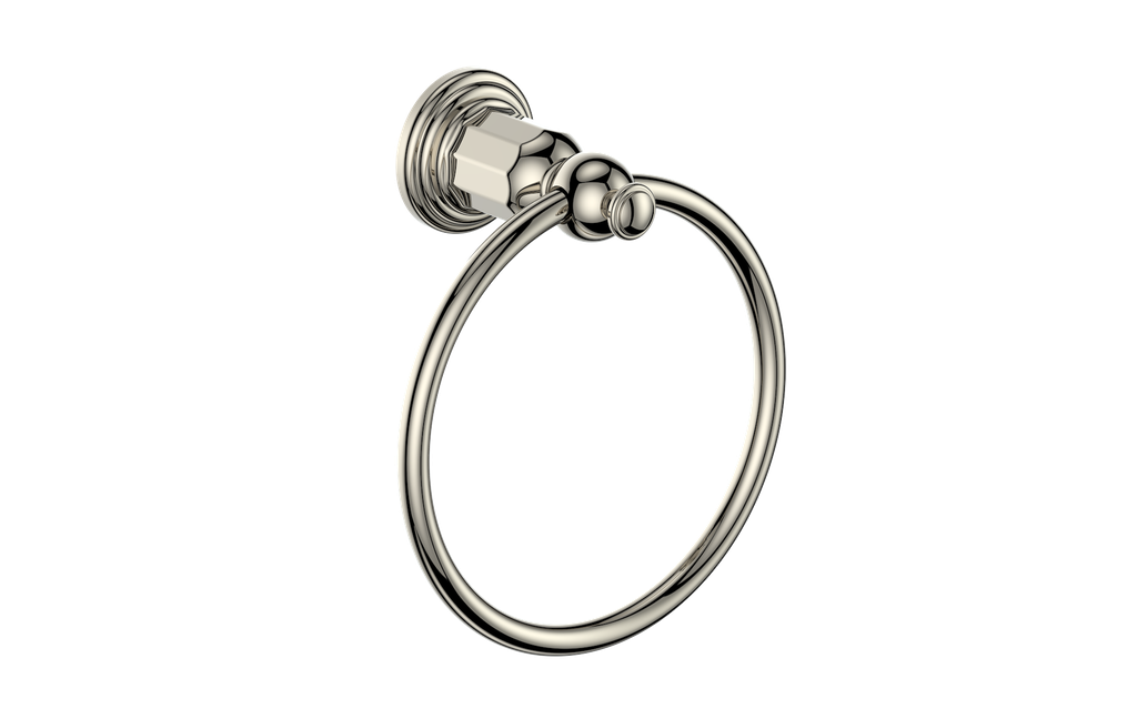 Vogt Carinthia Towel Ring in Polished Nickel – BA.0110.PN