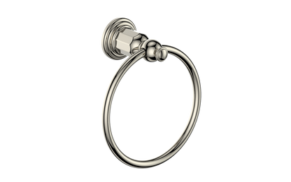 Vogt Carinthia Towel Ring in Polished Nickel – BA.0110.PN