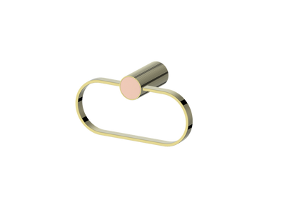 Brushed Gold / Blush Pink