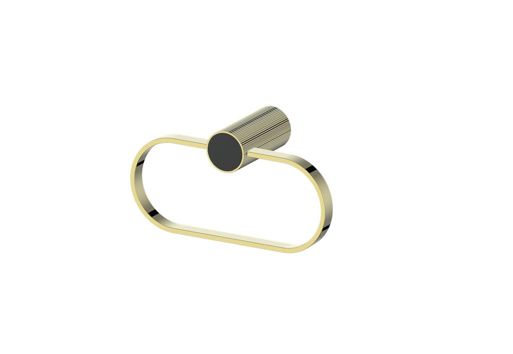 Brushed Gold / Matte Black