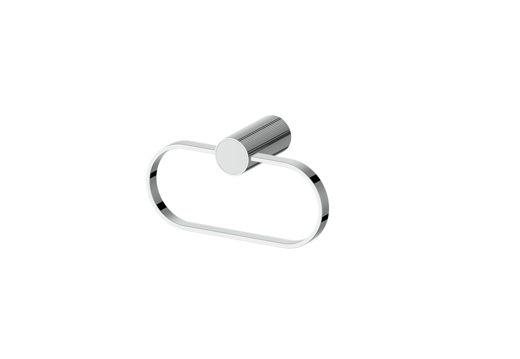 Polished Chrome / Matte White