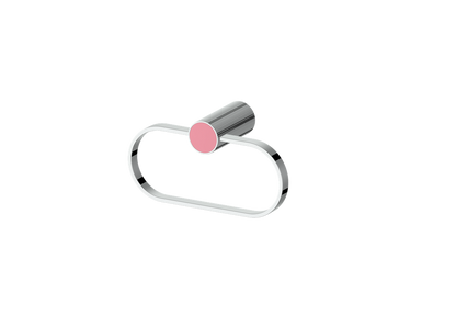 Polished Chrome / Rose Pink