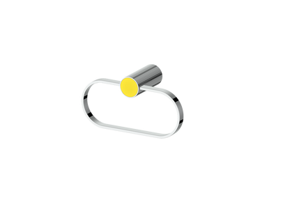 Polished Chrome / Sunshine Yellow