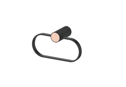 Matte Black / Blush Pink