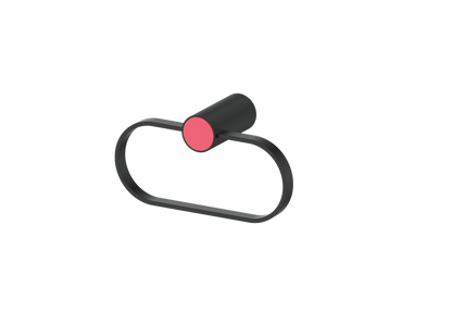 Matte Black / Fresh Raspberry