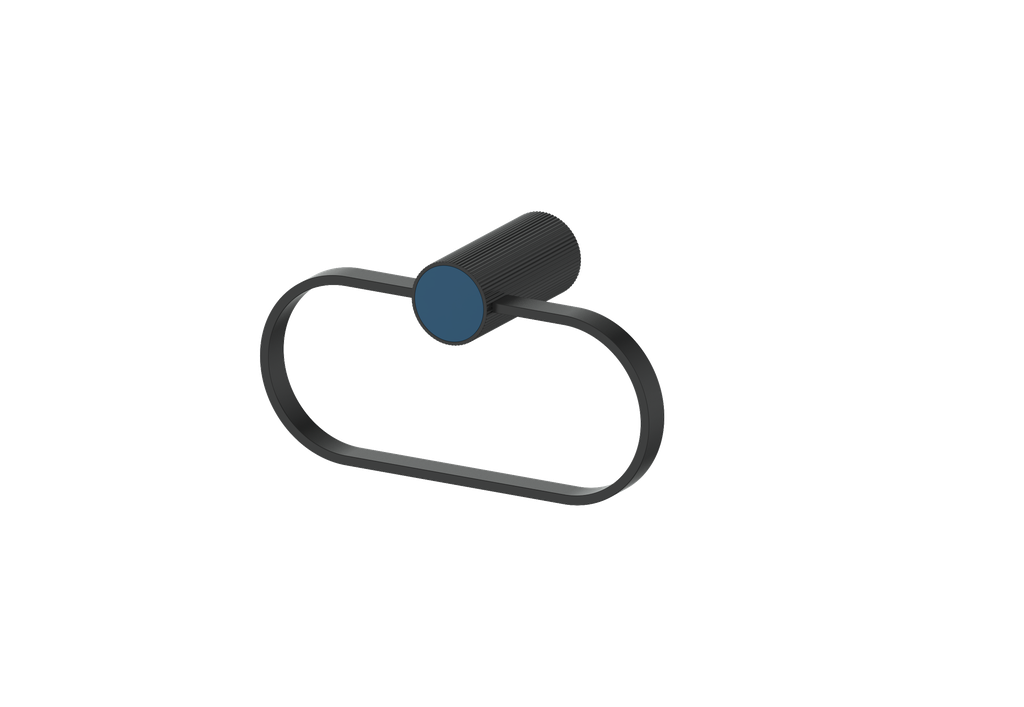 Matte Black / Midnight Blue