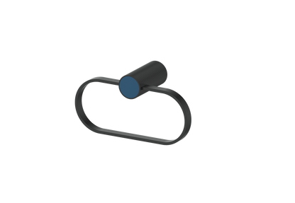 Matte Black / Midnight Blue