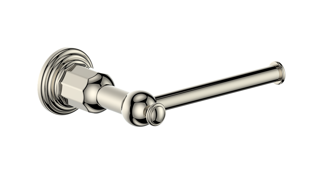 Vogt Carinthia Toilet Paper Holder in Polished Nickel – BA.0210.PN