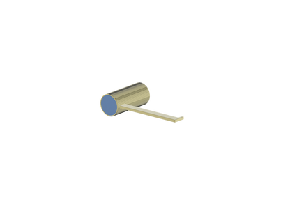 Brushed Gold / Azure Blue