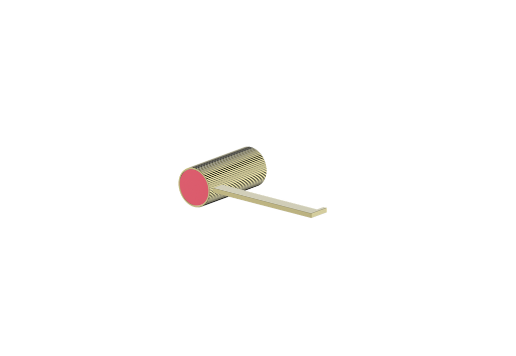 Brushed Gold / Fresh Raspberry
