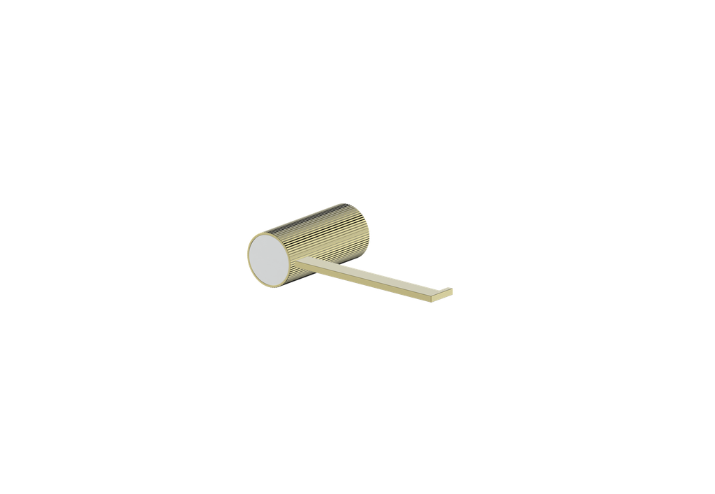Brushed Gold / Matte White