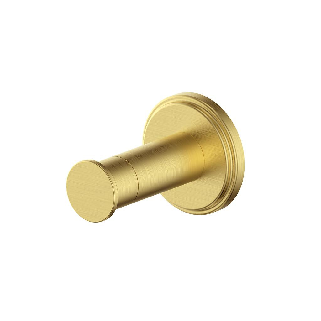 Vogt Zehn Robe Hook - Brushed Gold (BA.0309.BG)