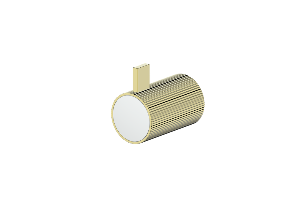 Brushed Gold / Polished Chrome