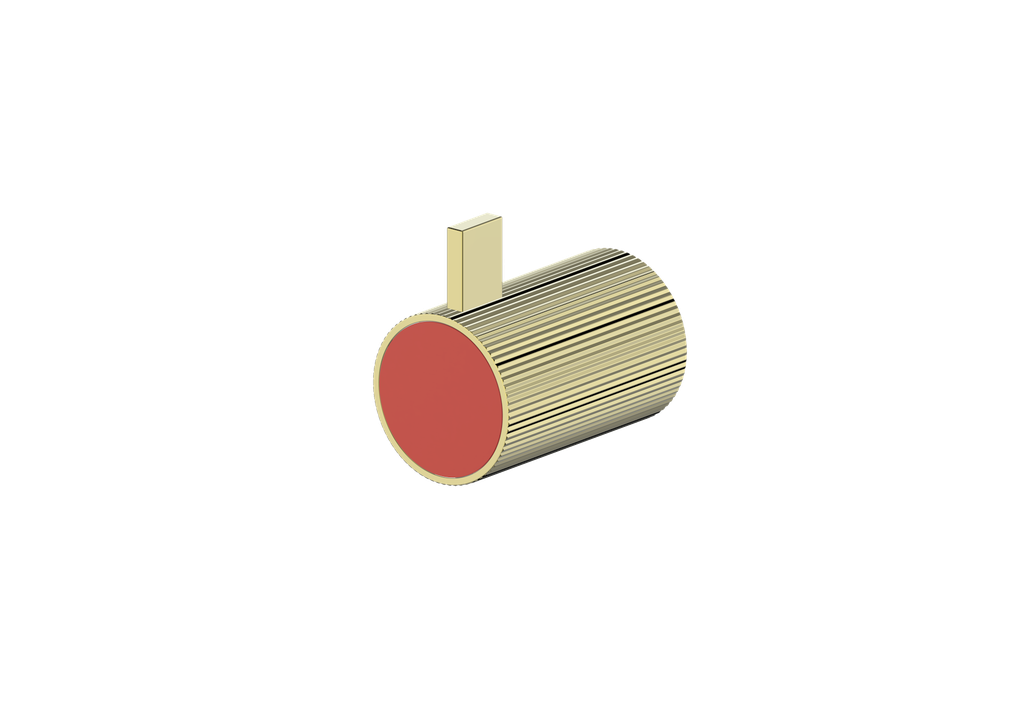 Brushed Gold / Cinnamon