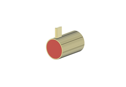 Brushed Gold / Cinnamon