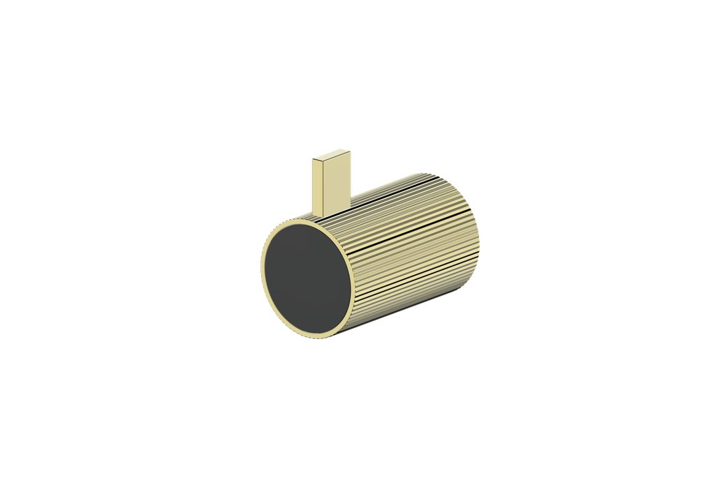 Brushed Gold / Matte Black