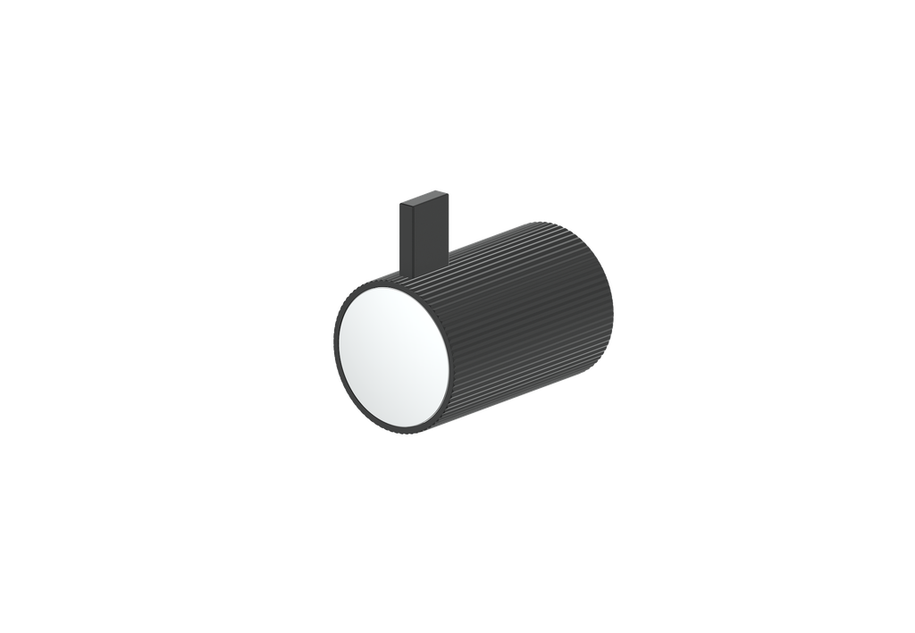 Matte Black / Polished Chrome