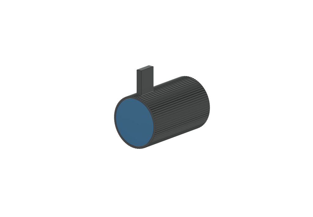 Matte Black / Midnight Blue