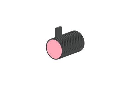 Matte Black / Rose Pink