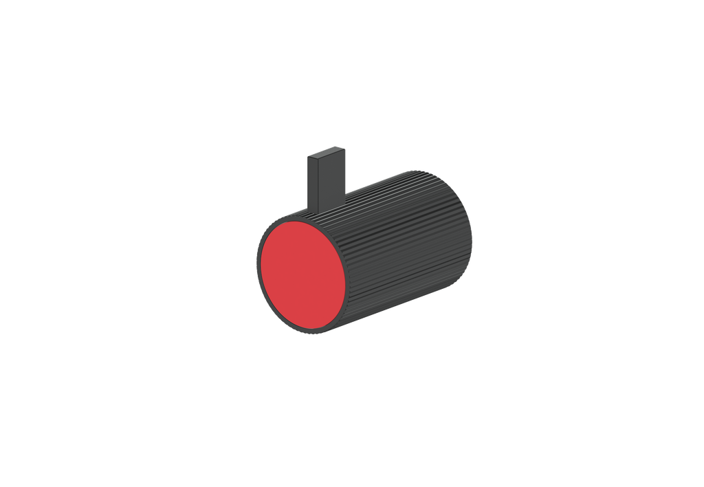 Matte Black / Tango Red
