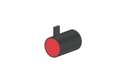 Matte Black / Tango Red