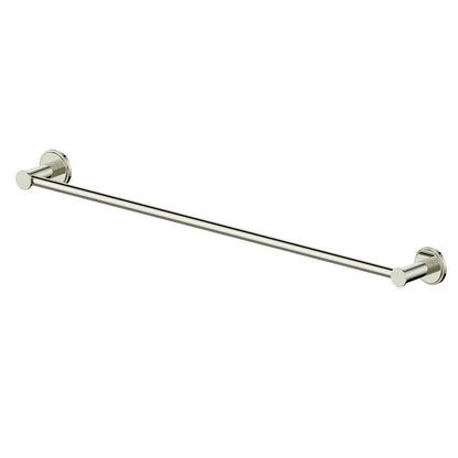 Vogt Zehn 24" Single Towel Bar - Polished Nickel (BA.0409.PN)