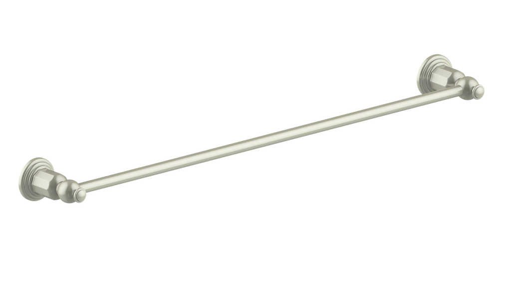Vogt Carinthia 24" Towel Bar in Brushed Nickel – BA.0410.BN