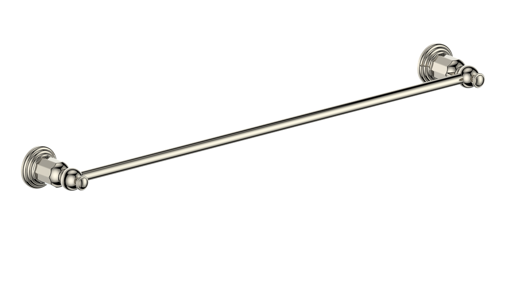 Vogt Carinthia 24" Towel Bar in Polished Nickel – BA.0410.PN