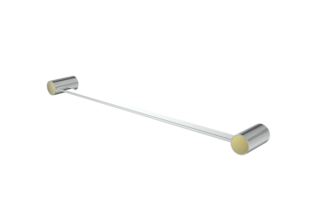 Polished Chrome / Brushed Gold