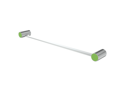 Polished Chrome / Lime Green