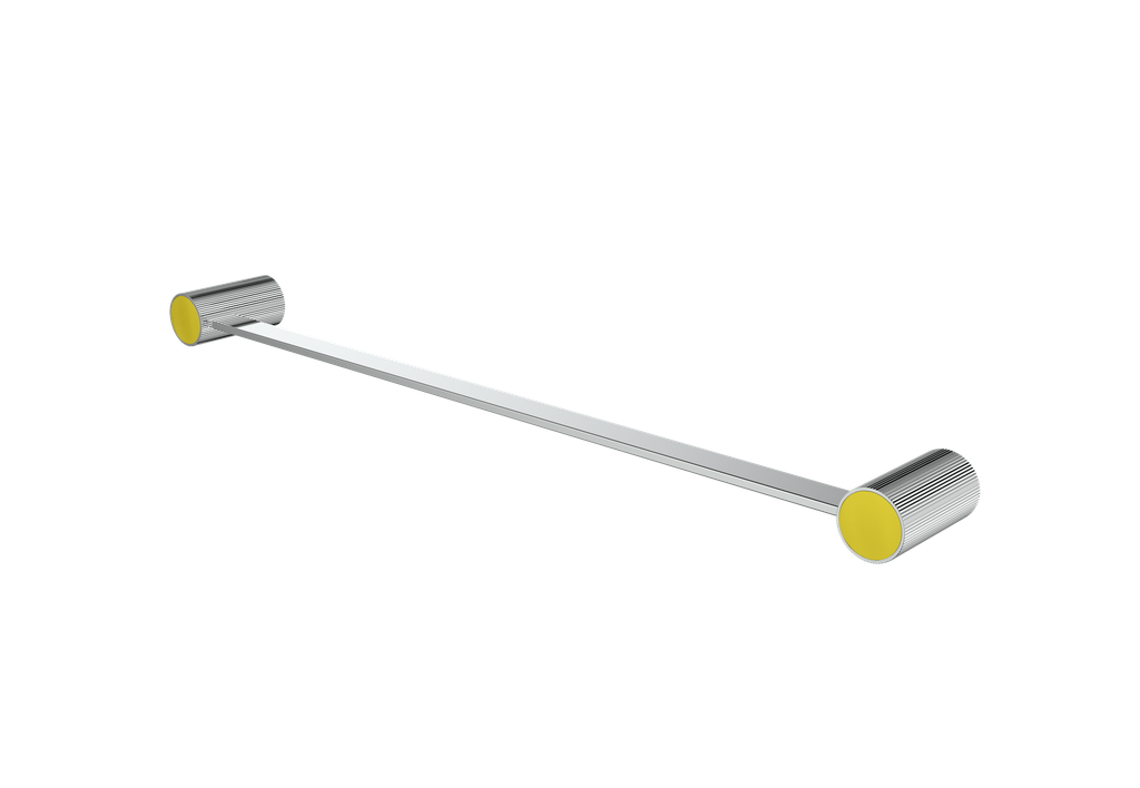 Polished Chrome / Sunshine Yellow