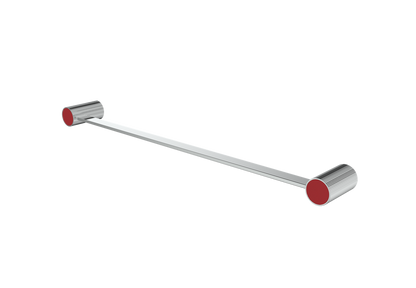 Polished Chrome / Tango Red