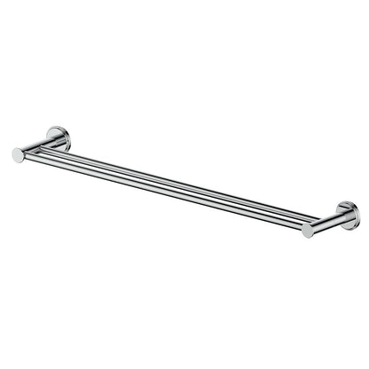 Vogt Zehn 24" Double Towel Bar - Polished Chrome (BA.0509.CC)