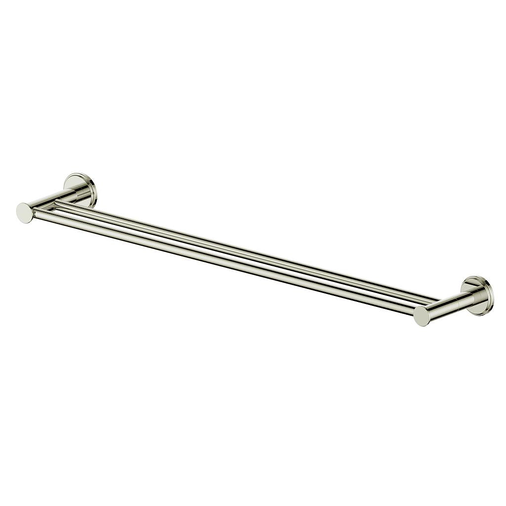 Vogt Zehn 24" Double Towel Bar - Polished Nickel (BA.0509.PN)