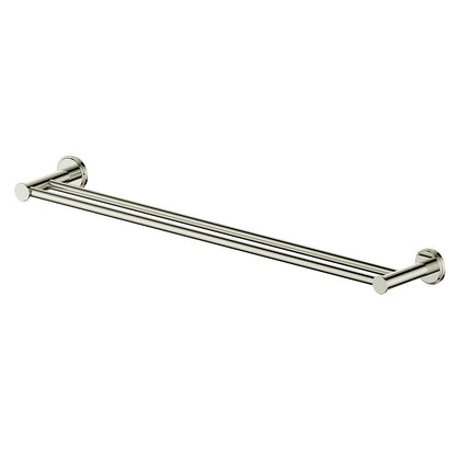 Vogt Zehn 24" Double Towel Bar - Polished Nickel (BA.0509.PN)