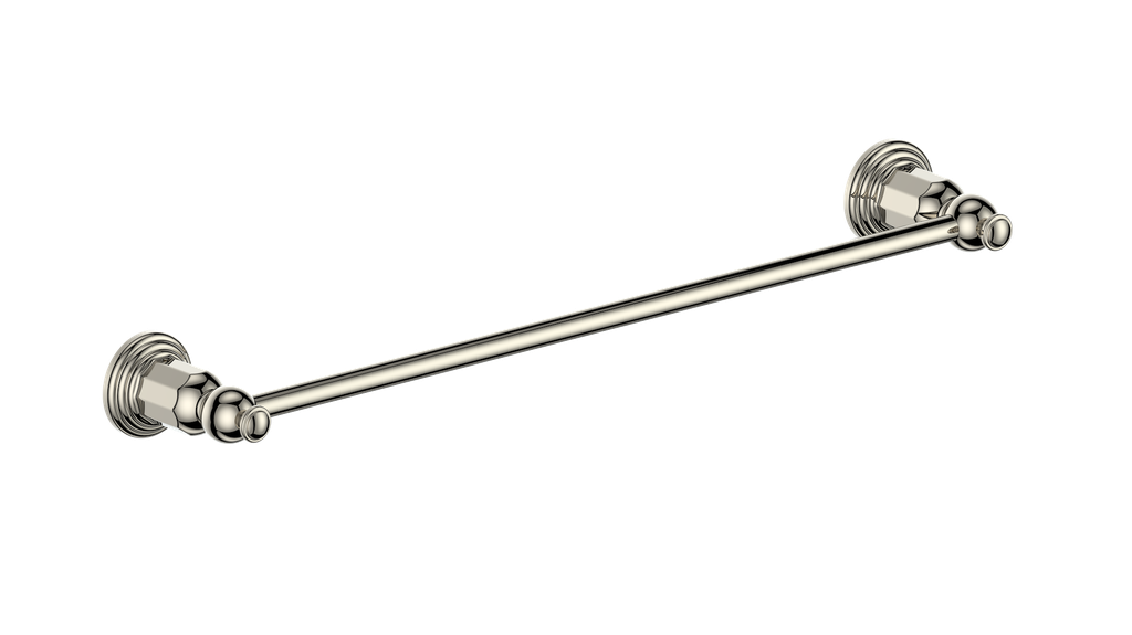 Vogt Carinthia 18" Towel Bar in Polished Nickel – BA.0610.PN