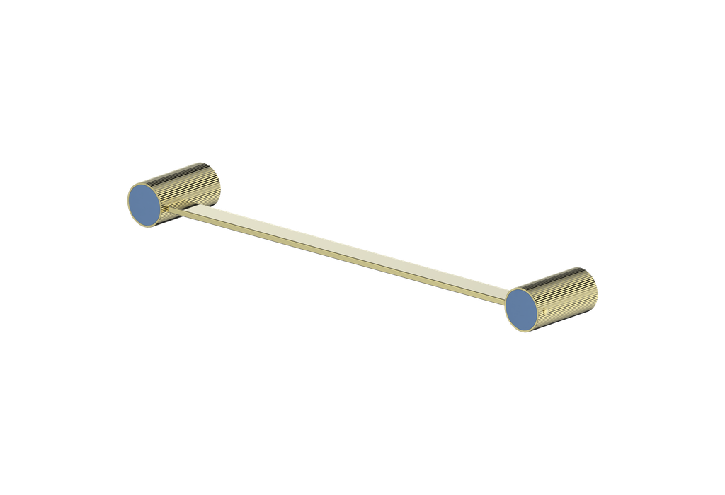Brushed Gold / Azure Blue
