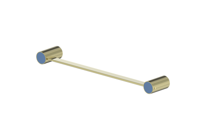 Brushed Gold / Azure Blue