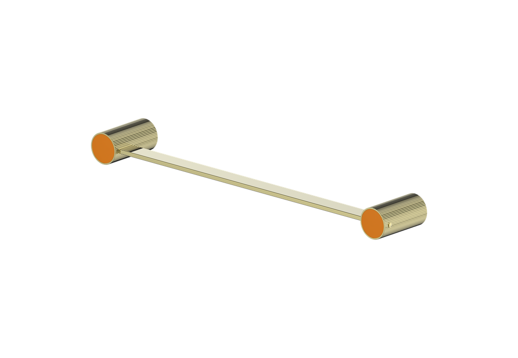Brushed Gold / Orange Burst