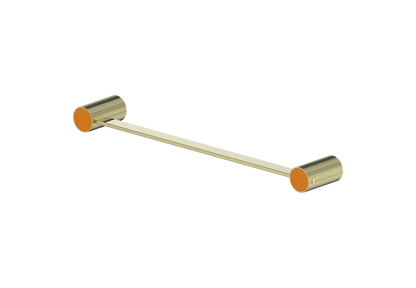 Brushed Gold / Orange Burst