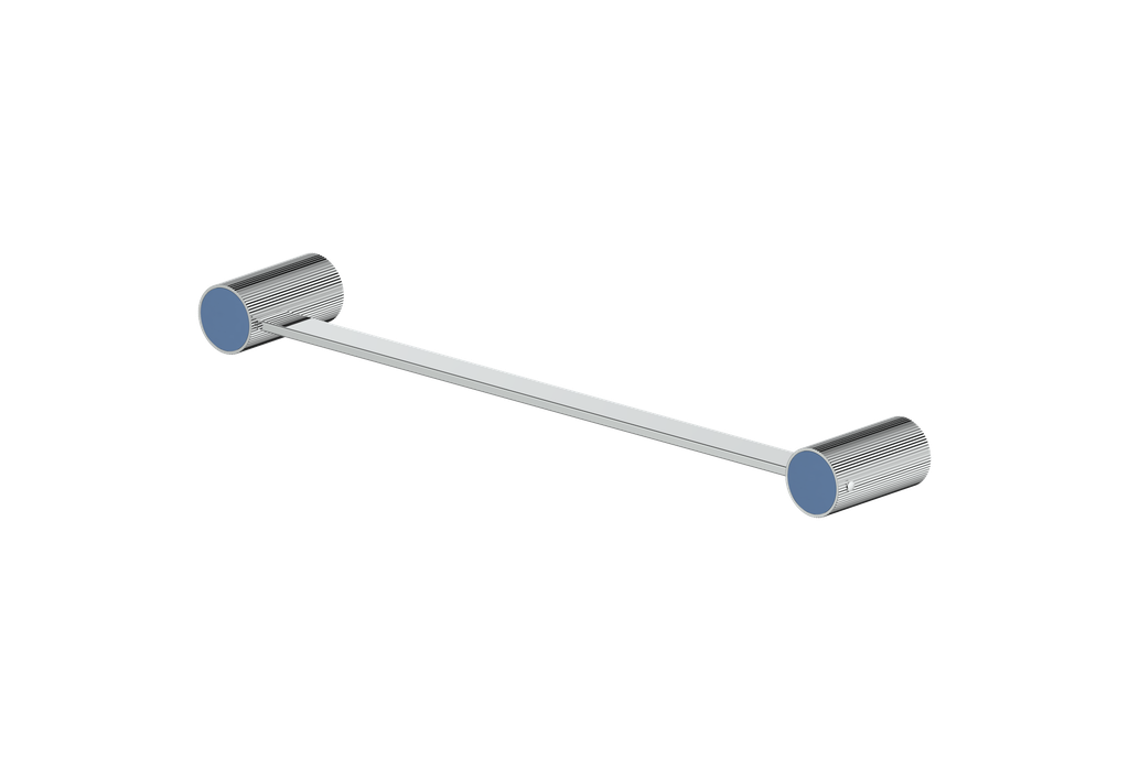 Polished Chrome / Azure Blue