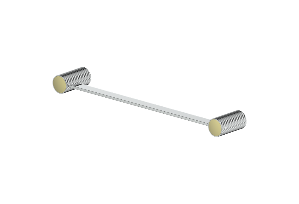 Polished Chrome / Brushed Gold