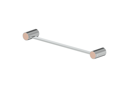 Polished Chrome / Blush Pink