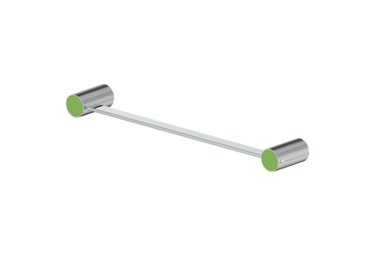Polished Chrome / Lime Green