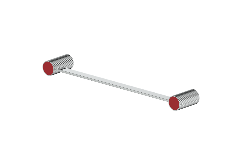 Polished Chrome / Tango Red