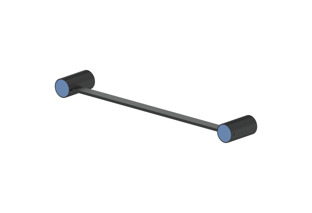 Matte Black / Azure Blue
